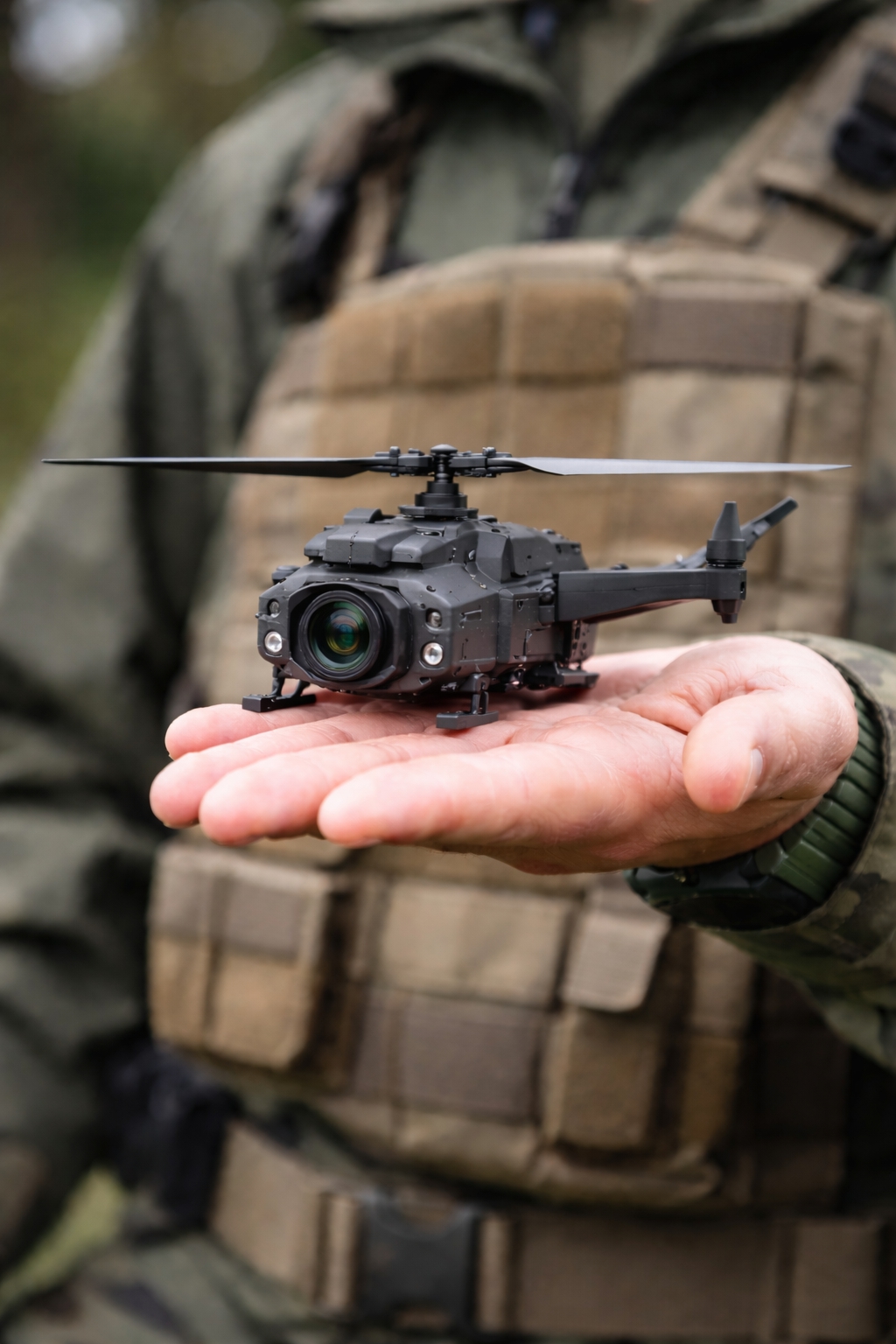 Compact Autonomous Reconnaissance Helicopter